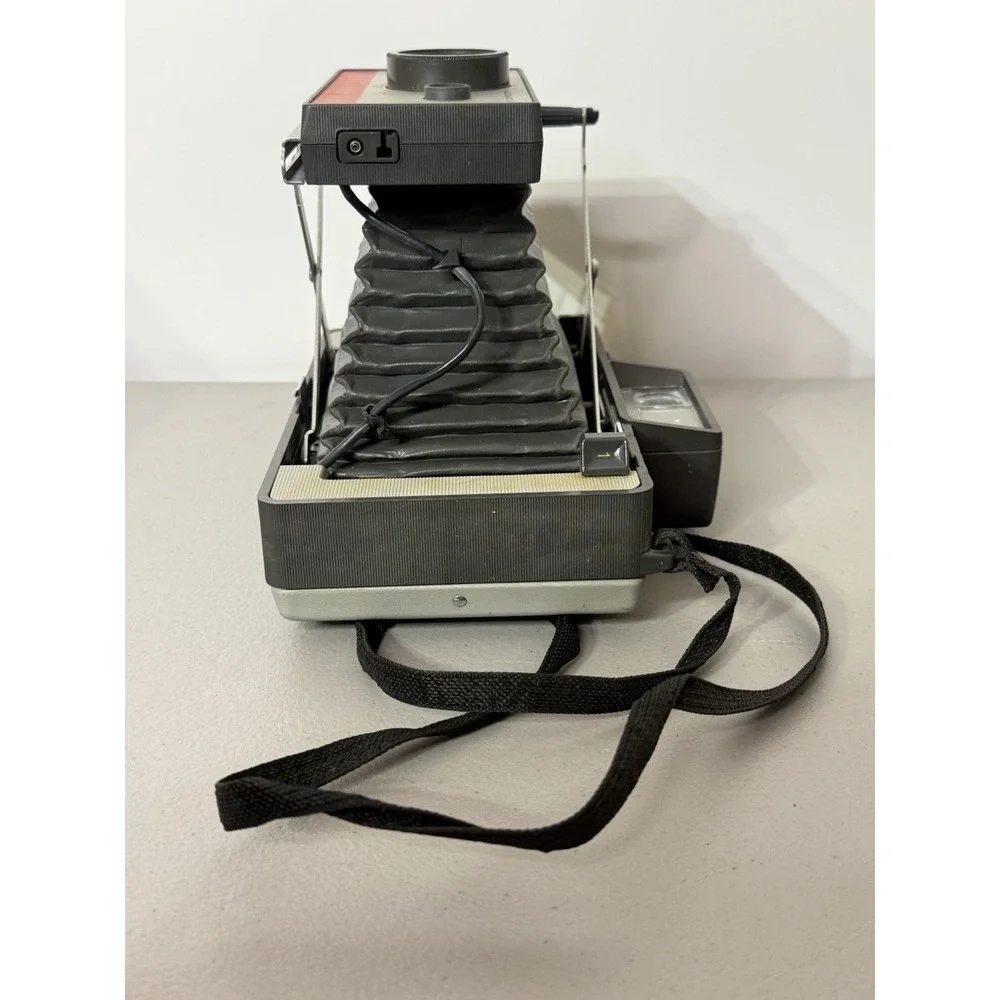 Vintage Polaroid Automatic 104 Land Camera Cover Carrying Case and Instructions